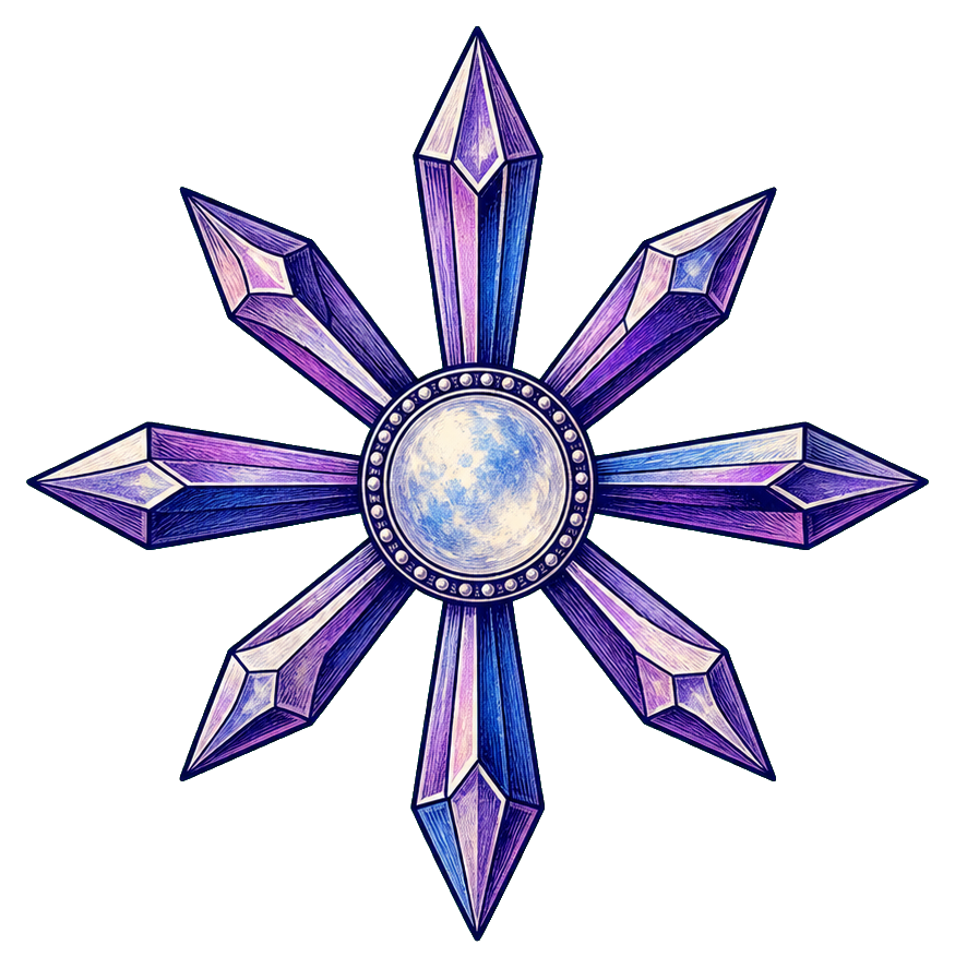 Preview for Violet Crystal Star Sticker