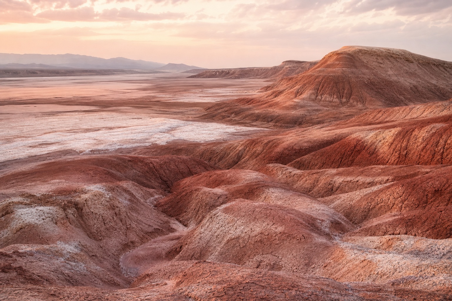 Preview for Desert Clay Landscape Background
