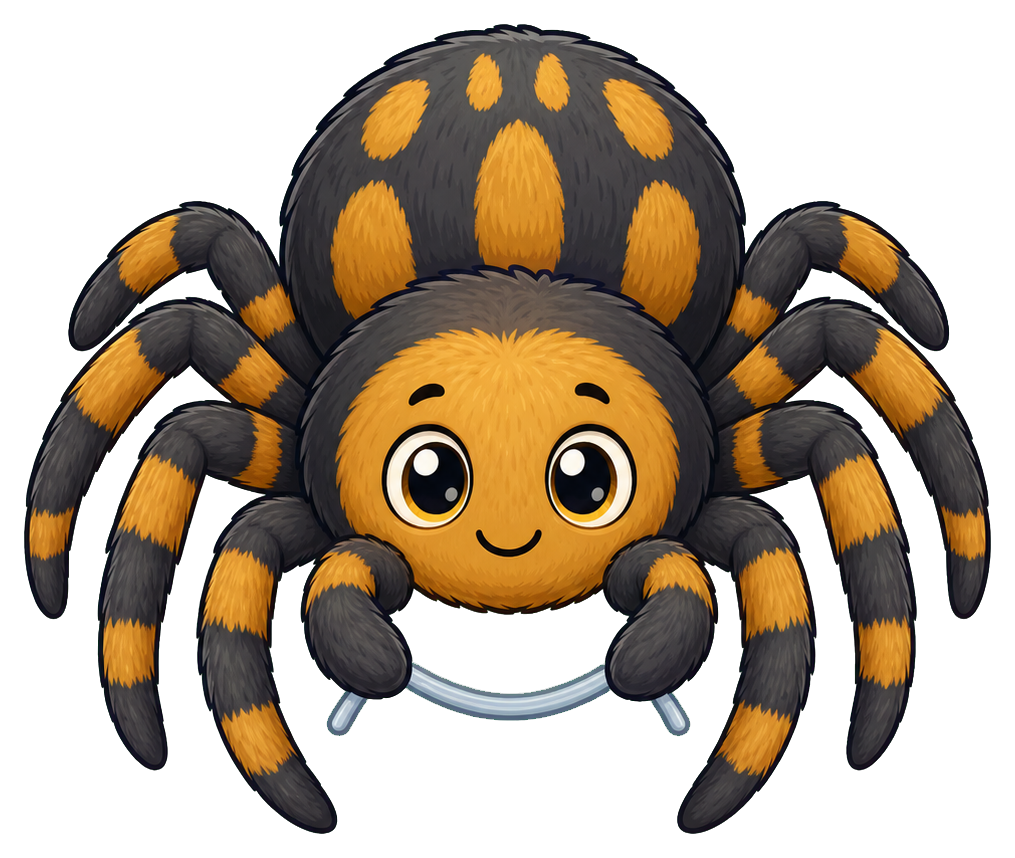 Preview for Spider Sticker Graphic For Halloween Designs
