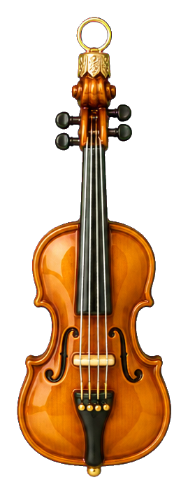 Preview for Miniature Violin Christmas Ornament