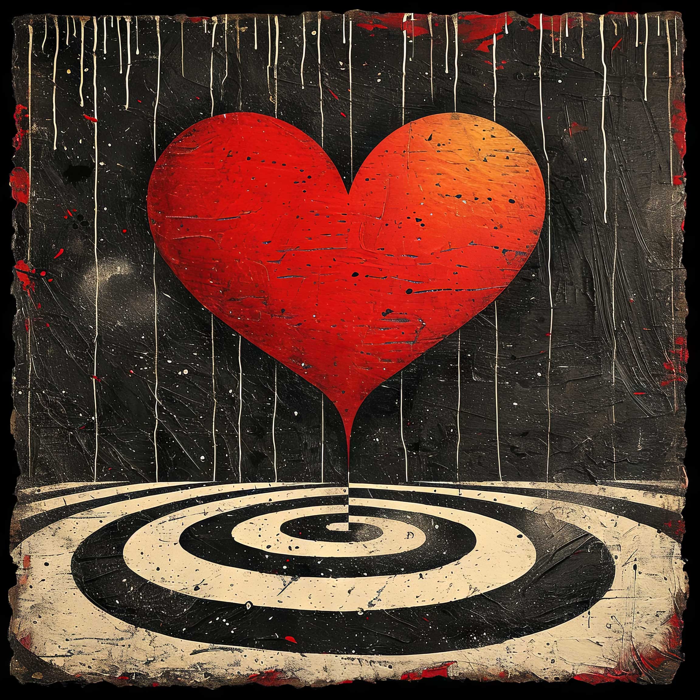 Preview for Heart-target-art-love-background-eb01a