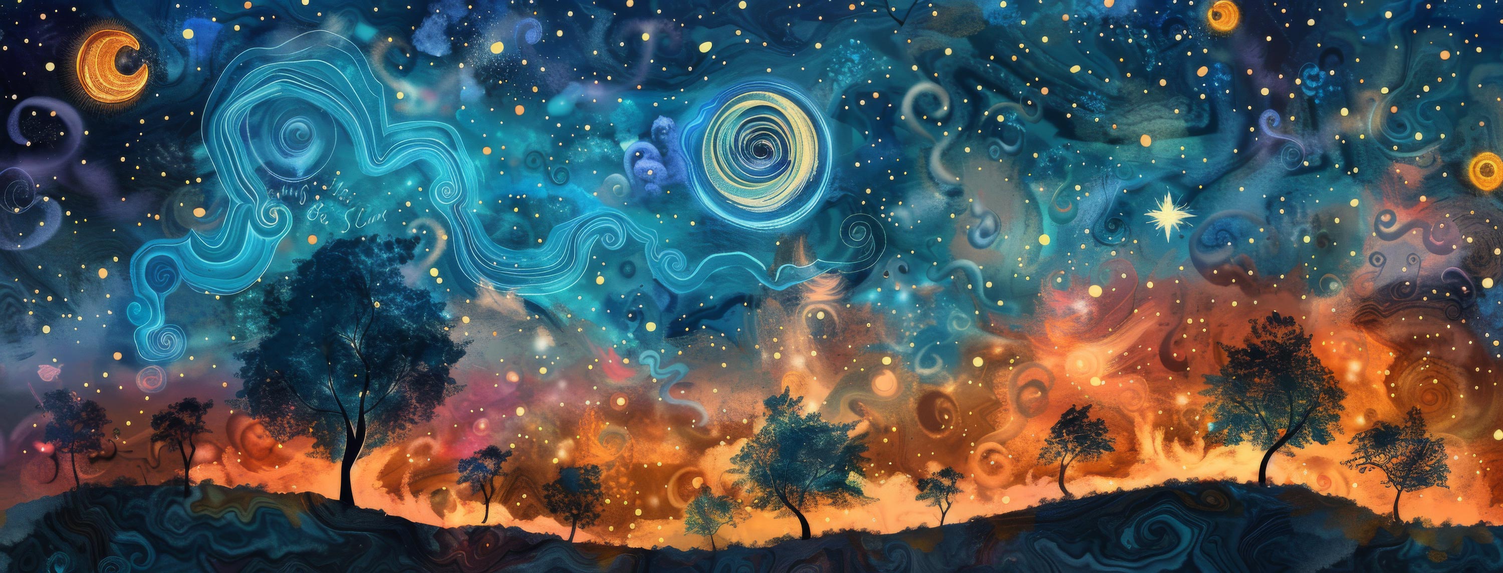 Preview for Starry-night-sky-with-trees-astrophotography-cover-background-25006