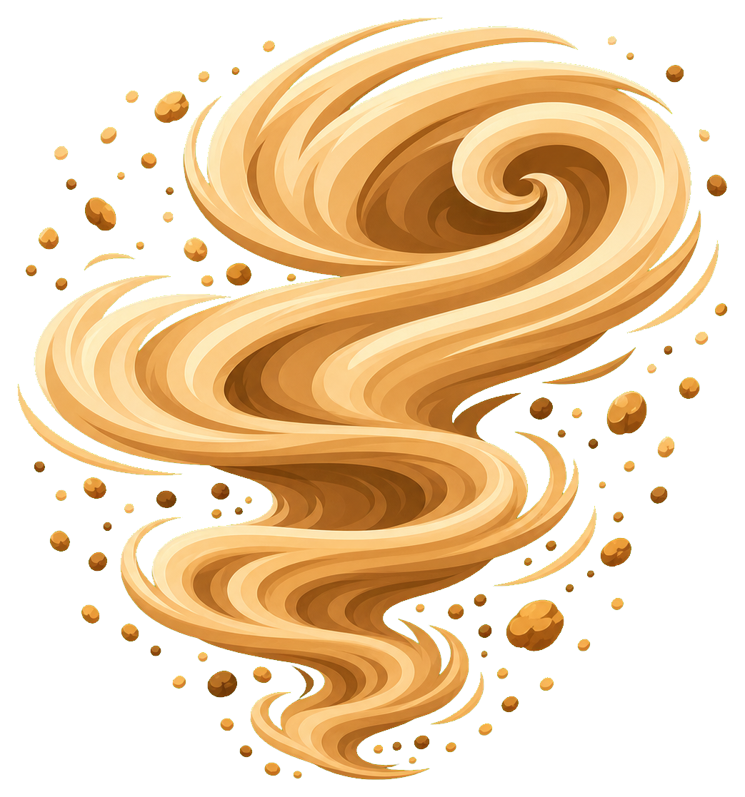 Preview for Sandstorm Swirl Sticker