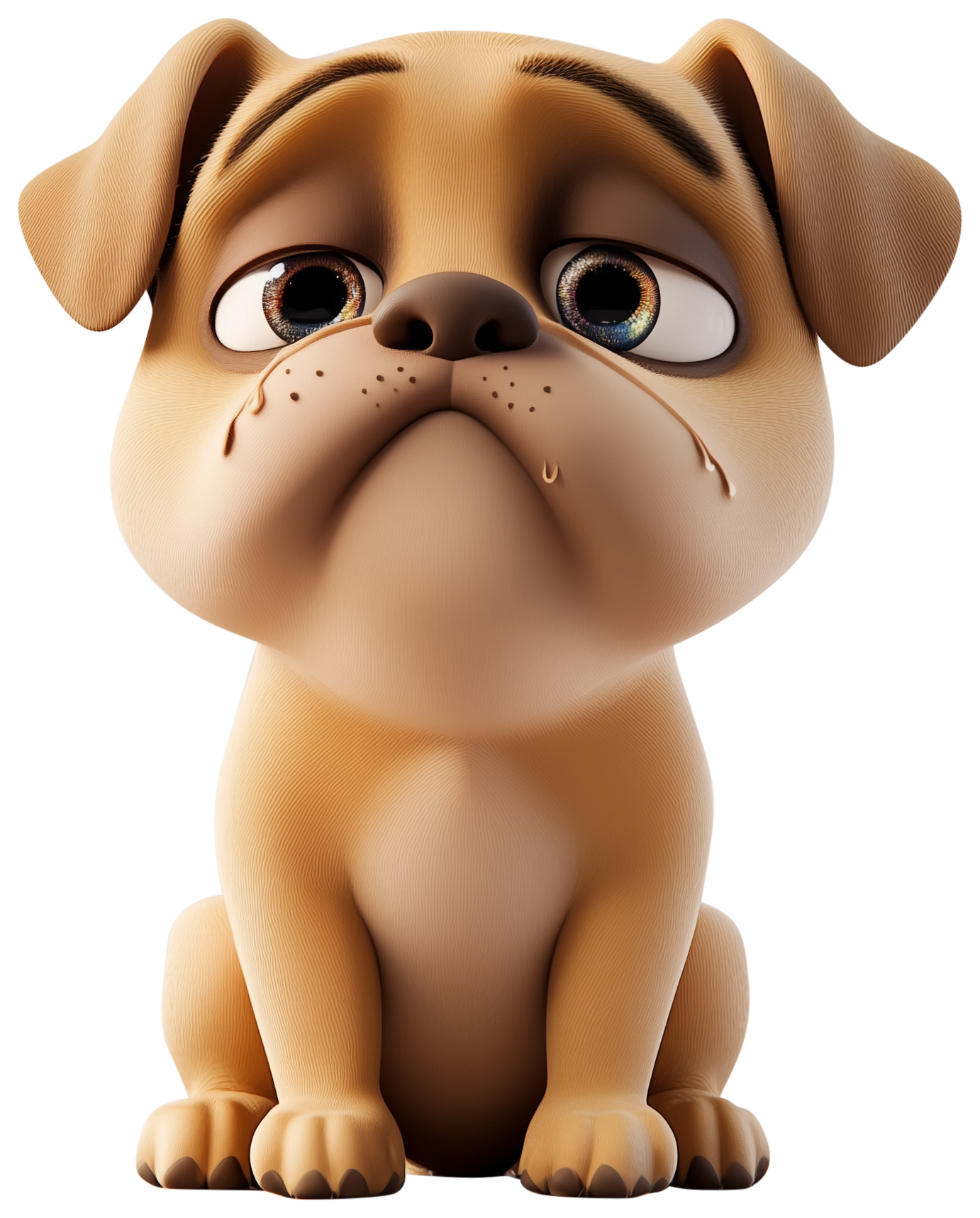 Preview for Cute Dog Emoji Sticker
