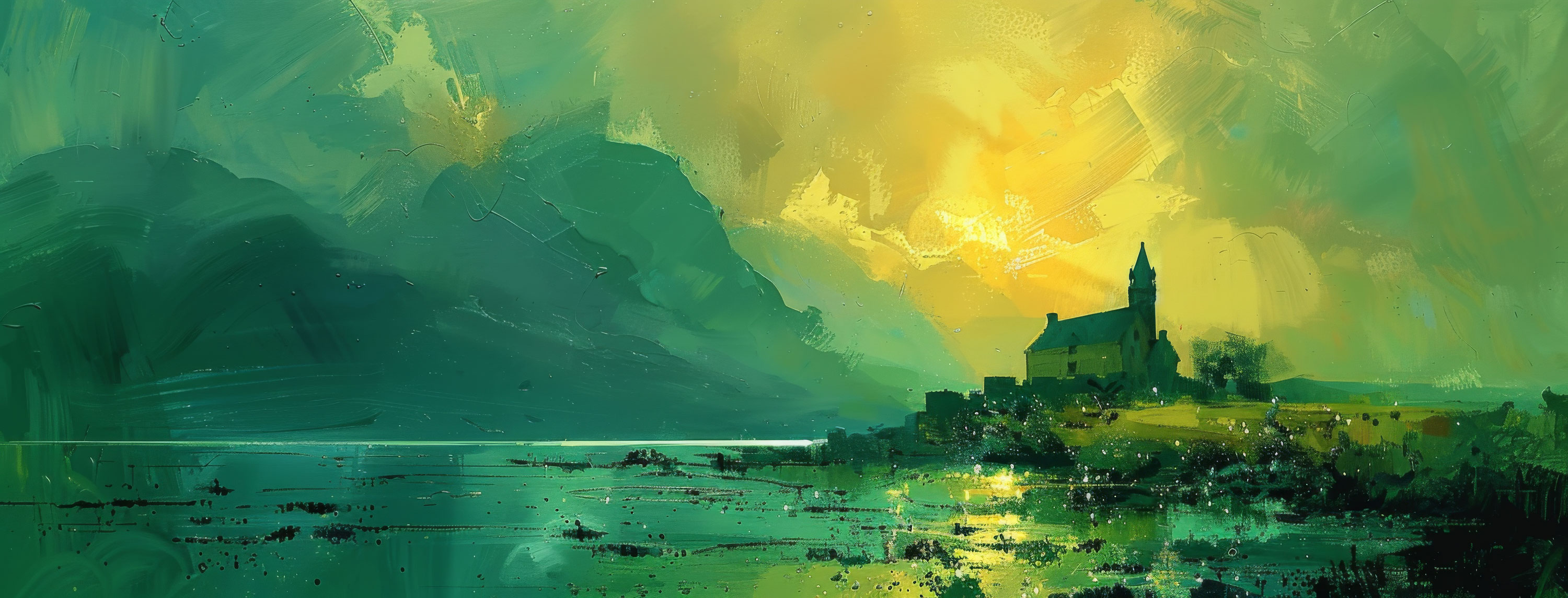 Preview for Serene-landscape-painting-st-patricks-background-d6c24