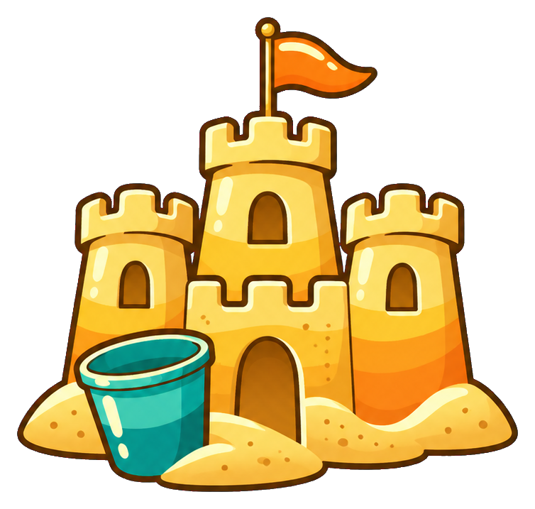 Preview for Retro Surf Sandcastle