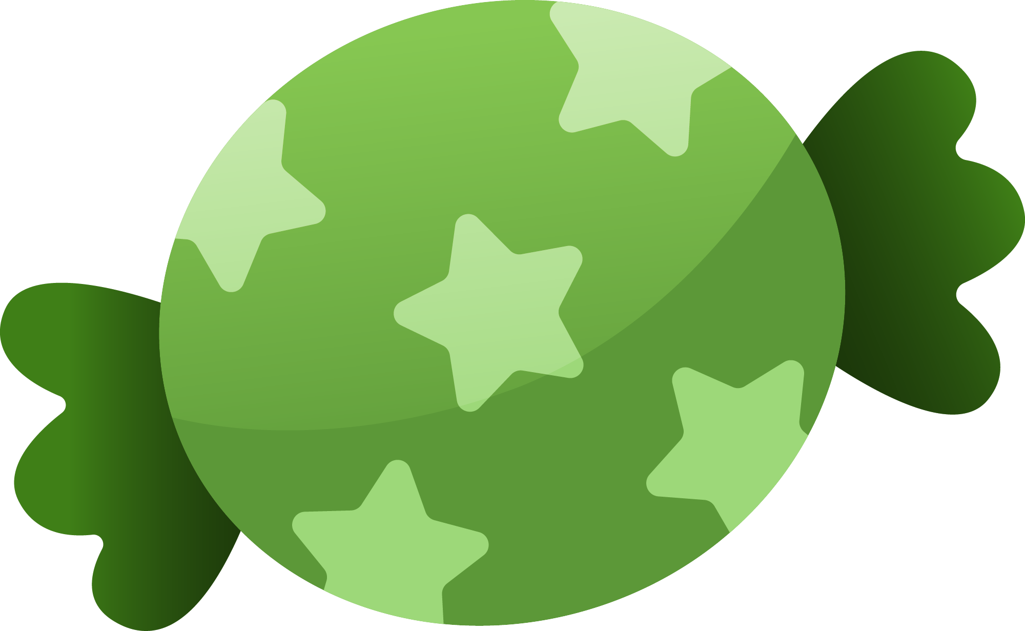 Preview for Green-starry-orb-icon-halloween-candy-sticker-1e7e3