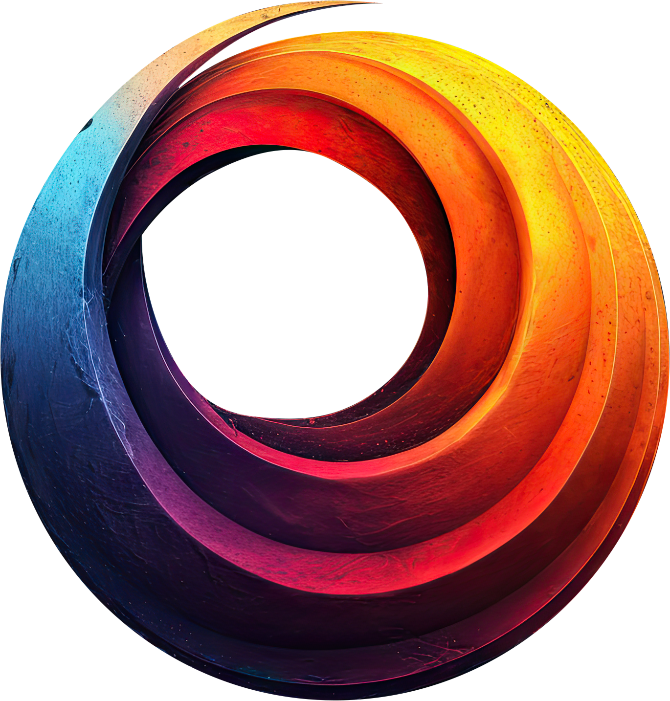 Preview for Circular-gradient-art-logo-colorful-sticker-732c4