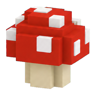 Preview for Blocky Mushroom Sticker