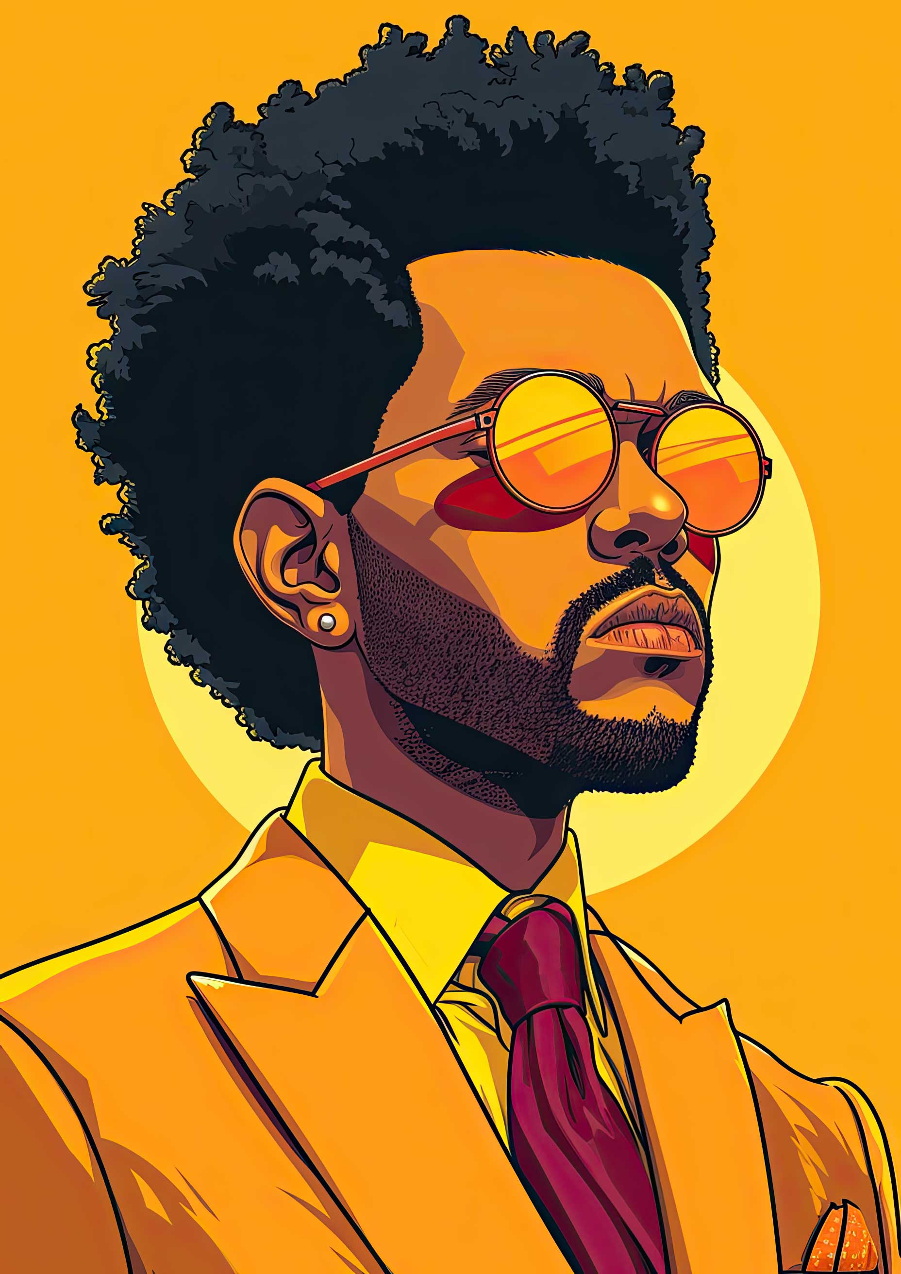 Preview for The-weeknd-inspired-character-design-celebrities-background-69e3c