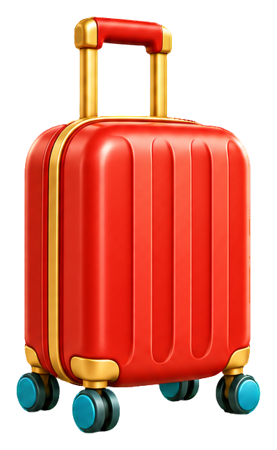 Preview for 3d Travel Essentials Rolling Suitcase