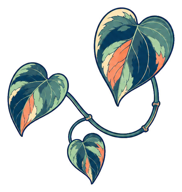 Preview for Pothos Vine Sticker Graphic
