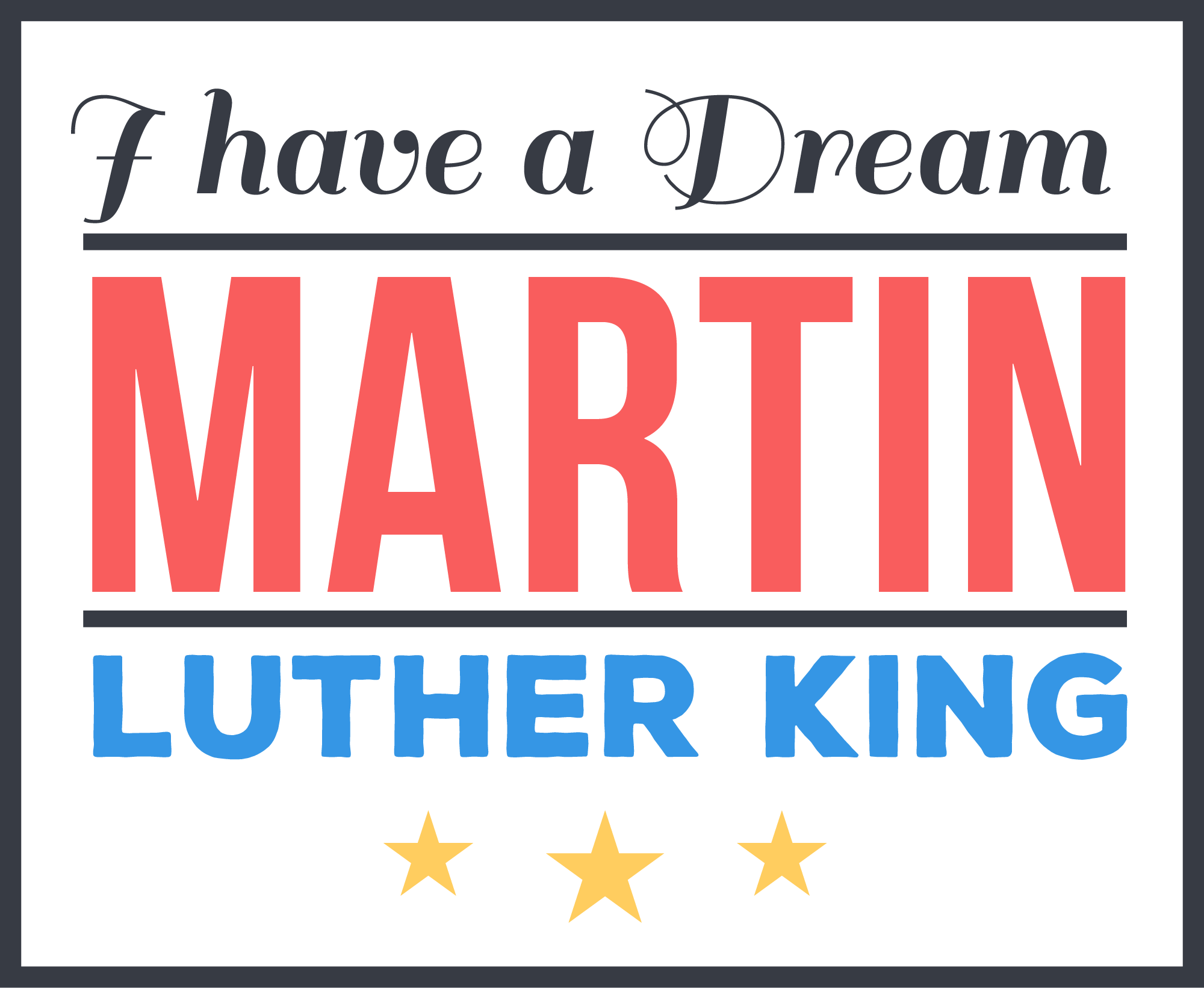 Preview for Martin-luther-king-dream-mlk-sticker-b88c0