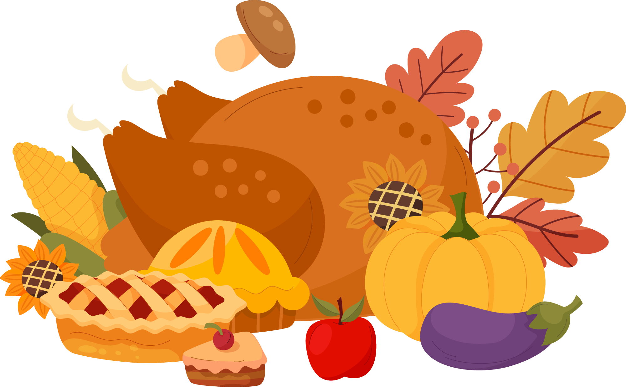 Preview for Thanksgiving-feast-illustration-sticker-adfb5