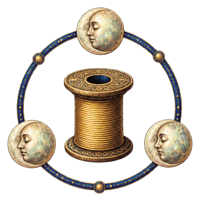 Preview for Orbiting Spool Sticker