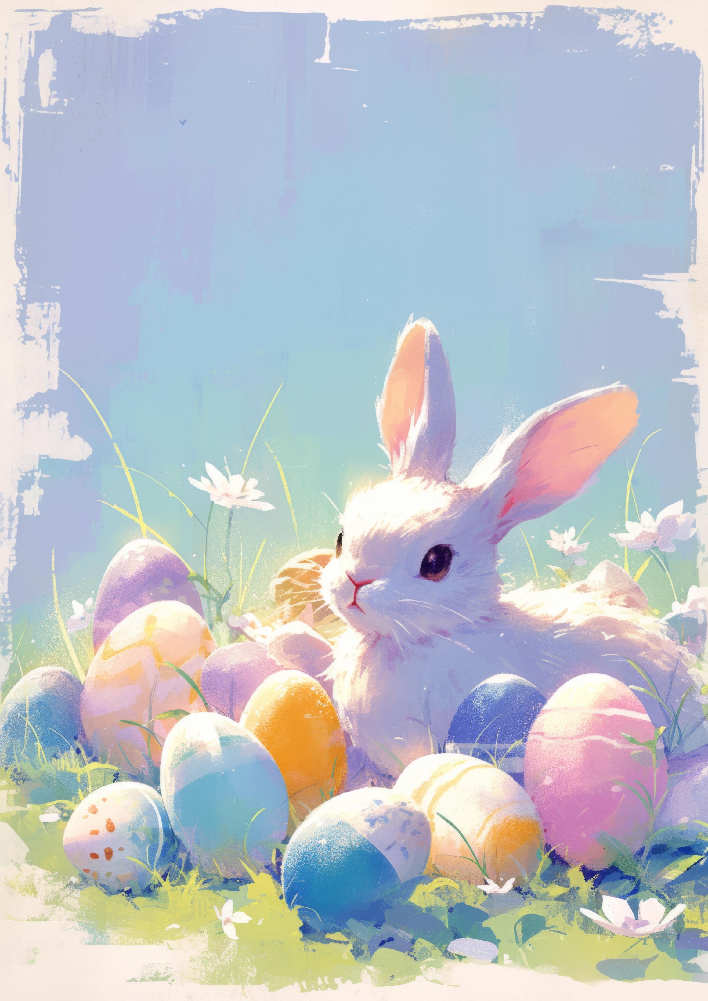 Preview for Easter-bunny-eggs-background-b1bc4