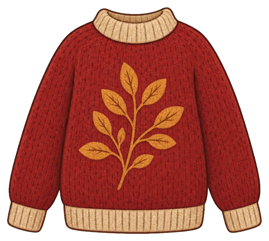 Preview for Cranberry Thanksgiving Sweater Sticker