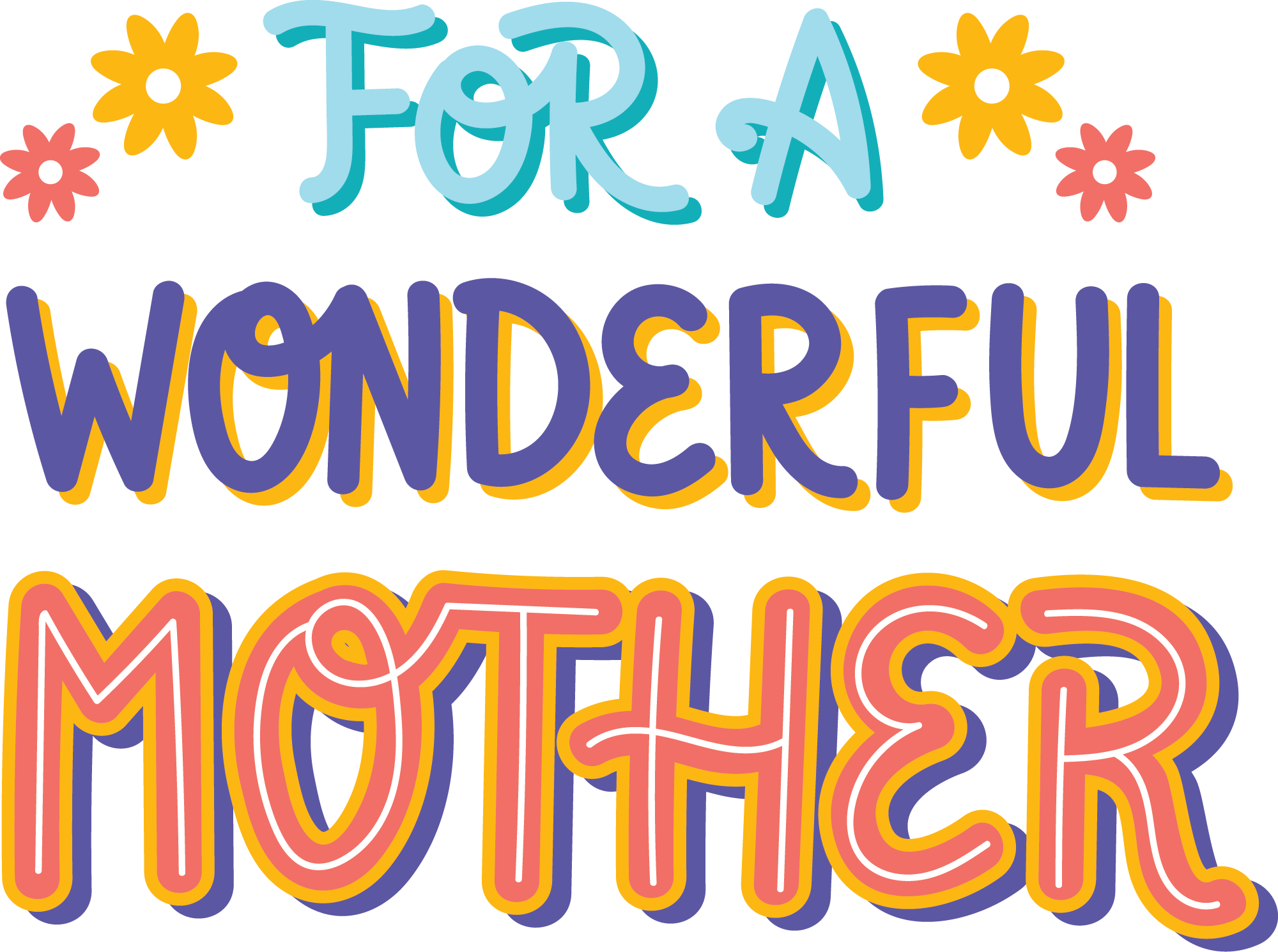 Preview for Wonderful-mother-greeting-mothers-day-sticker-88332