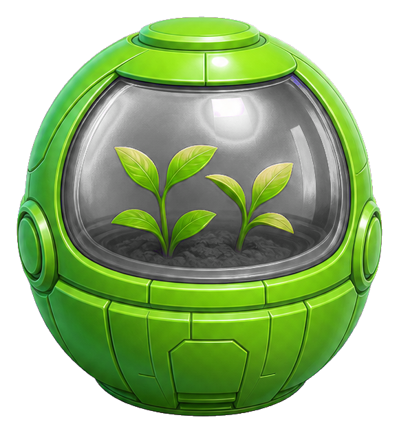 Preview for Space Greenhouse Capsule Sticker