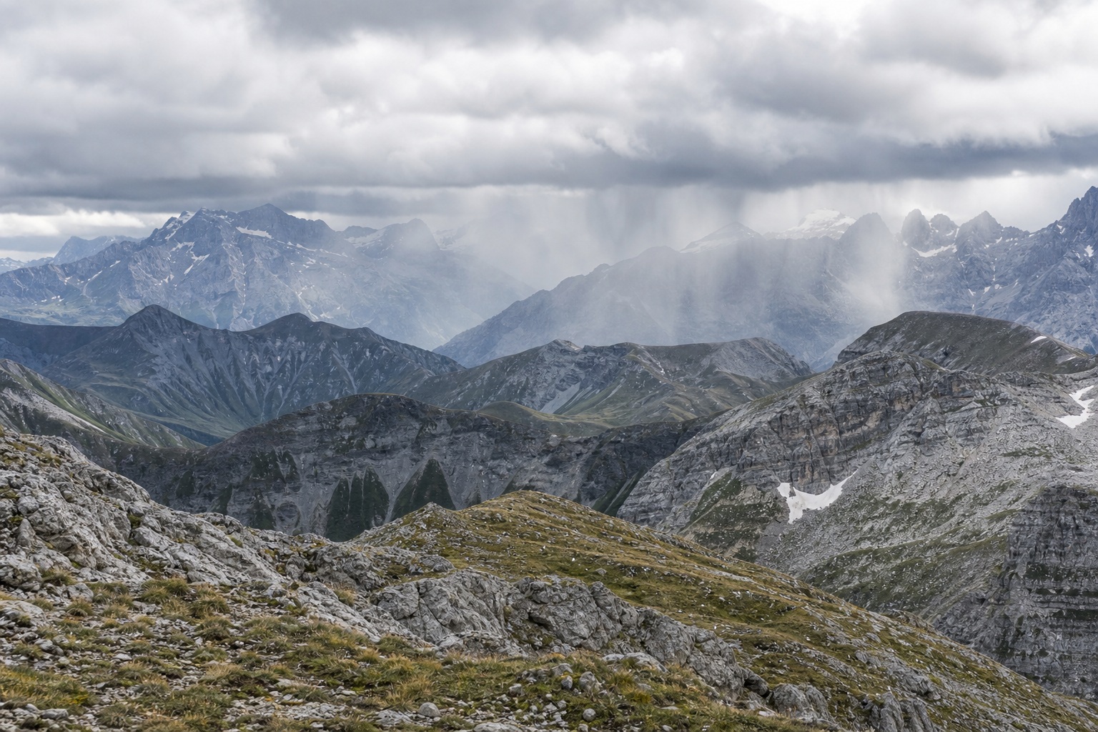 Preview for Alpine Mountain Background Stock Image