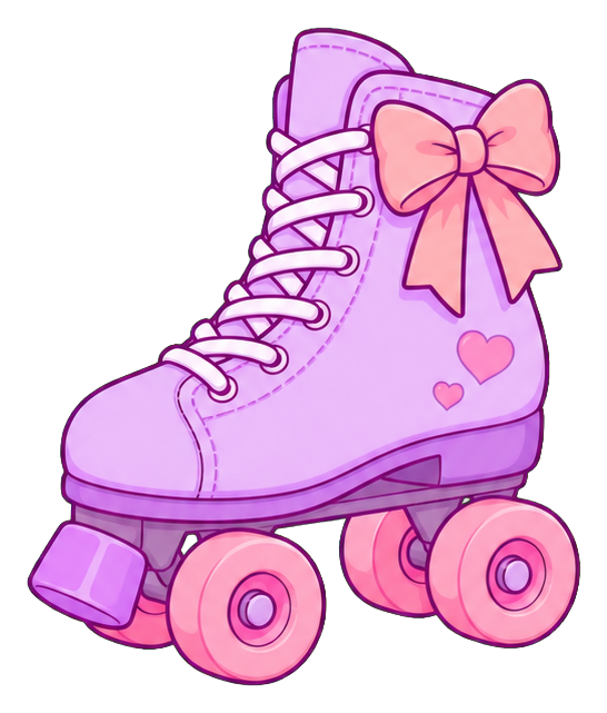 Preview for Pastel Lilac Roller Skate Sticker