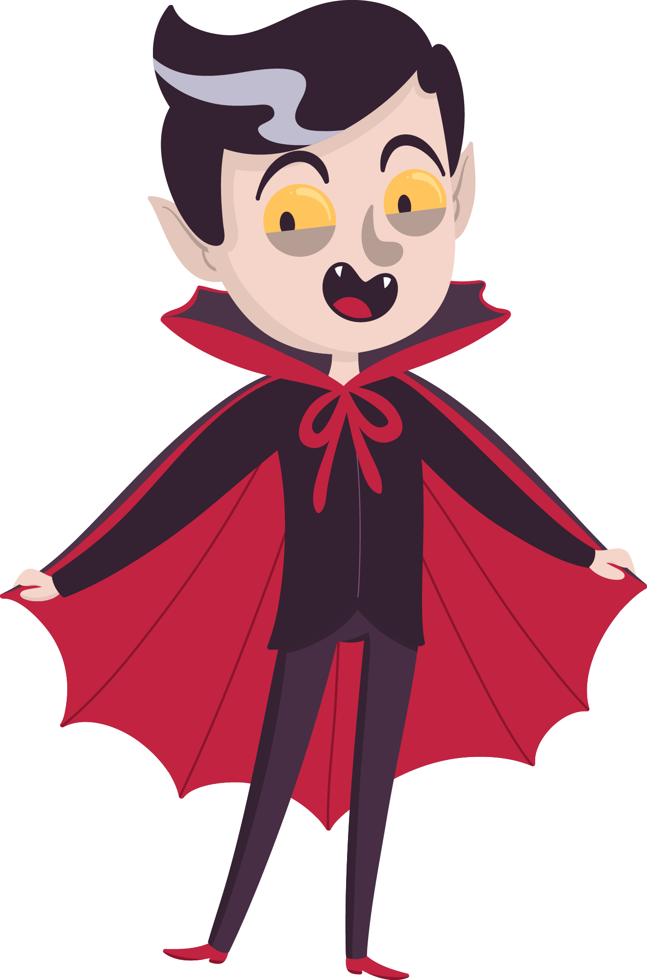 Preview for Cartoon-vampire-character-halloween-costume-sticker-7b450