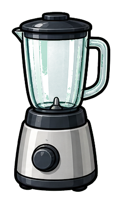 Preview for Plain Blender Sticker For Kitchen Designs