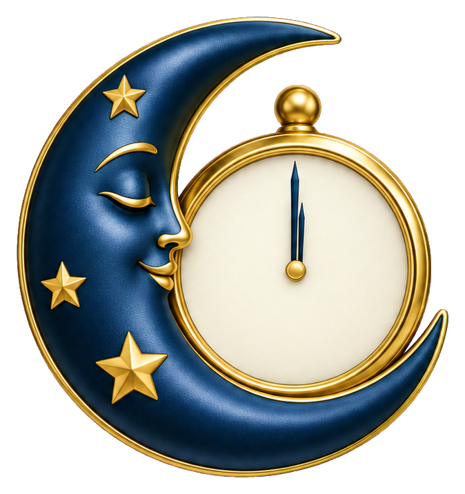 Preview for New Year Crescent Clock