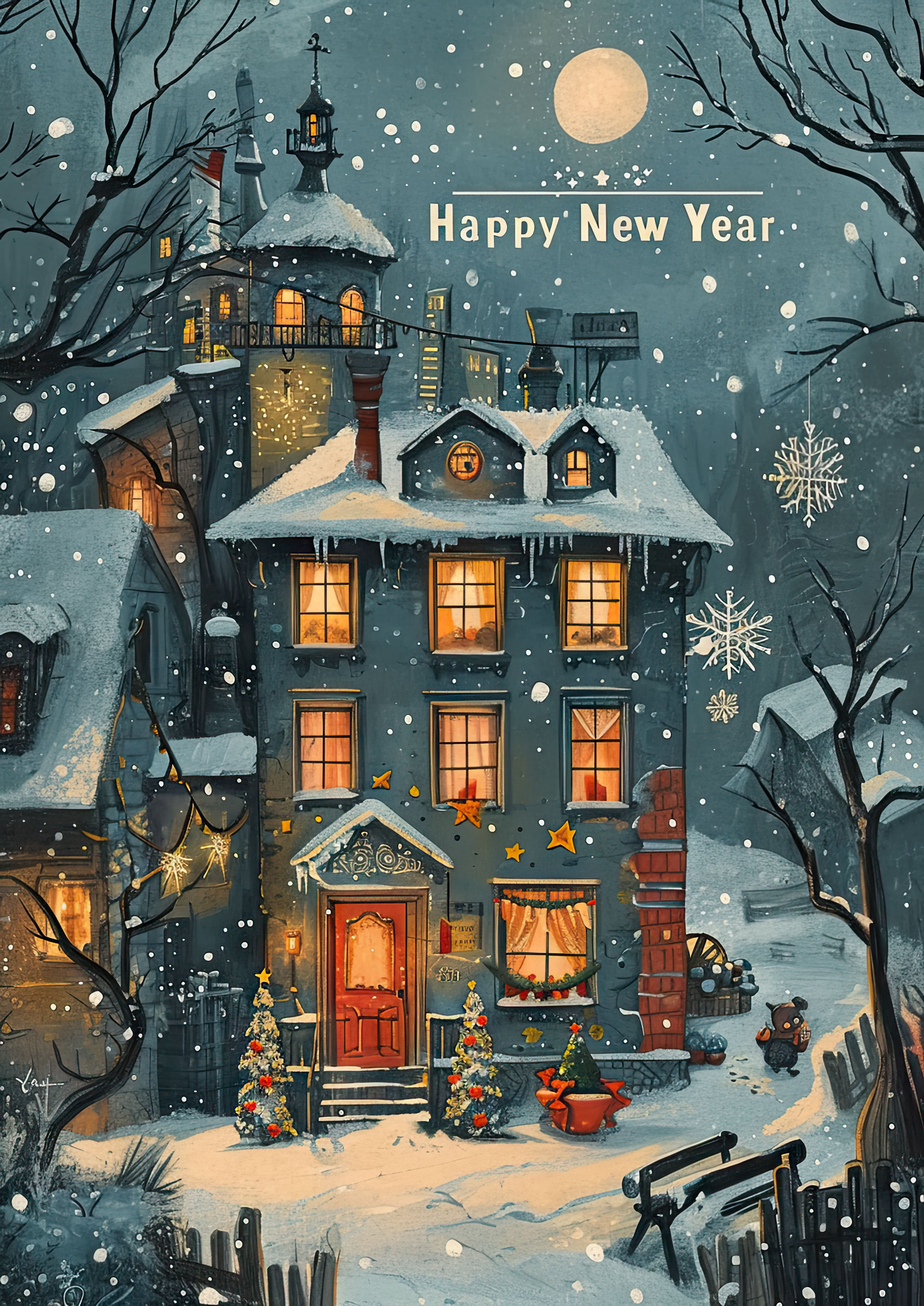 Preview for Winter-wonderland-new-year-background-badf2