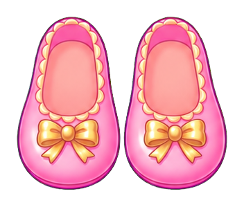 Preview for Pink Shoe Pair Sticker For Birthday Designs