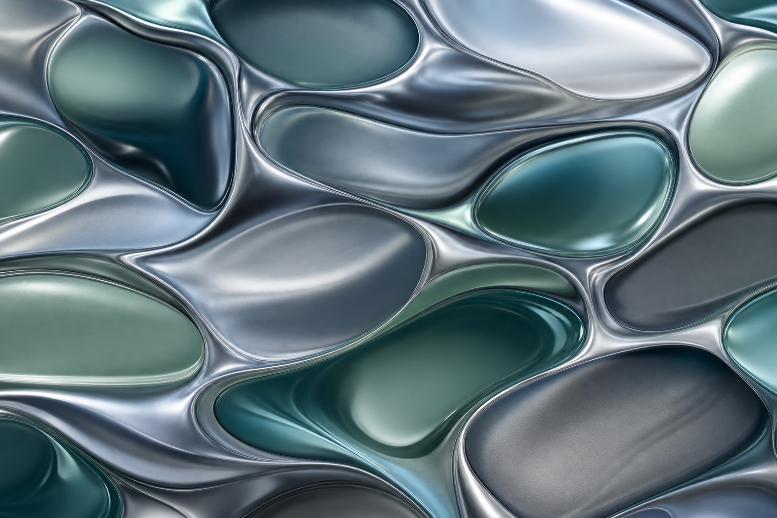 Preview for Teal Steel Metallic Abstract Background