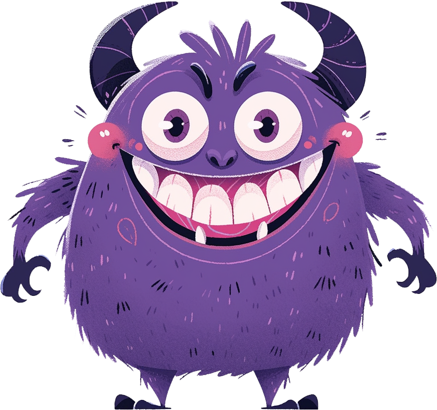 Preview for Purple-cartoon-monster-illustration-monsters-sticker-aebf6