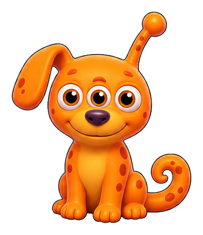 Preview for Antenna Ear Alien Dog Sticker