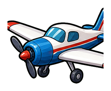 Preview for Propeller Plane Sticker