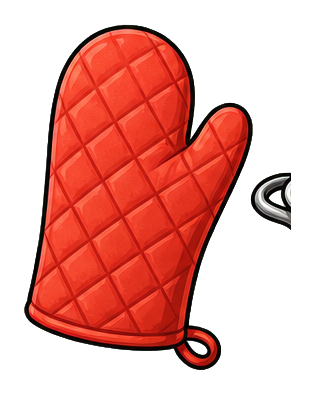 Preview for Oven Mitt Sticker