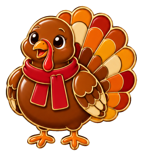 Preview for Turkey In A Knit Scarf