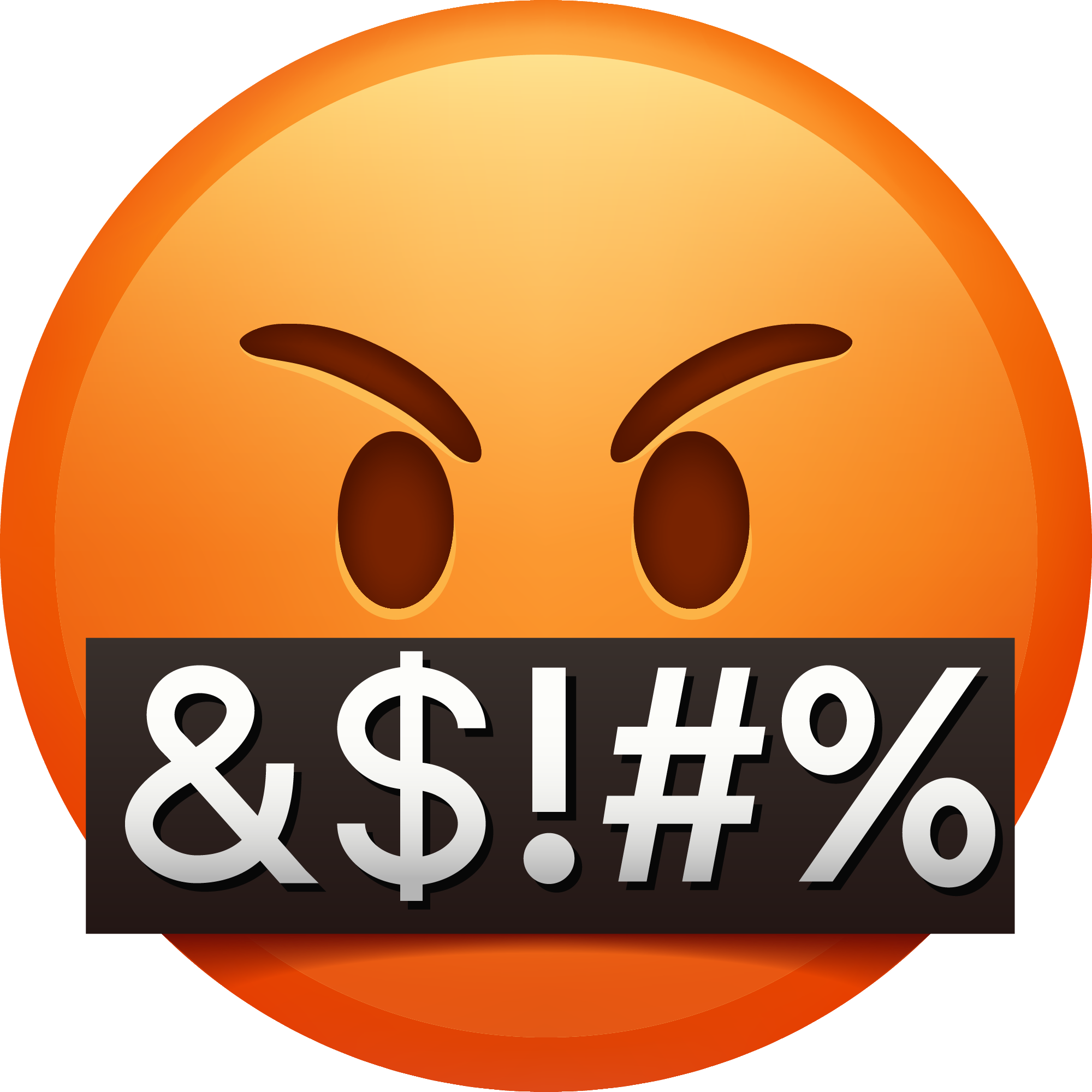 Preview for Angry-emoji-face-censored-profanity-emoji-classic-sticker-d1c87