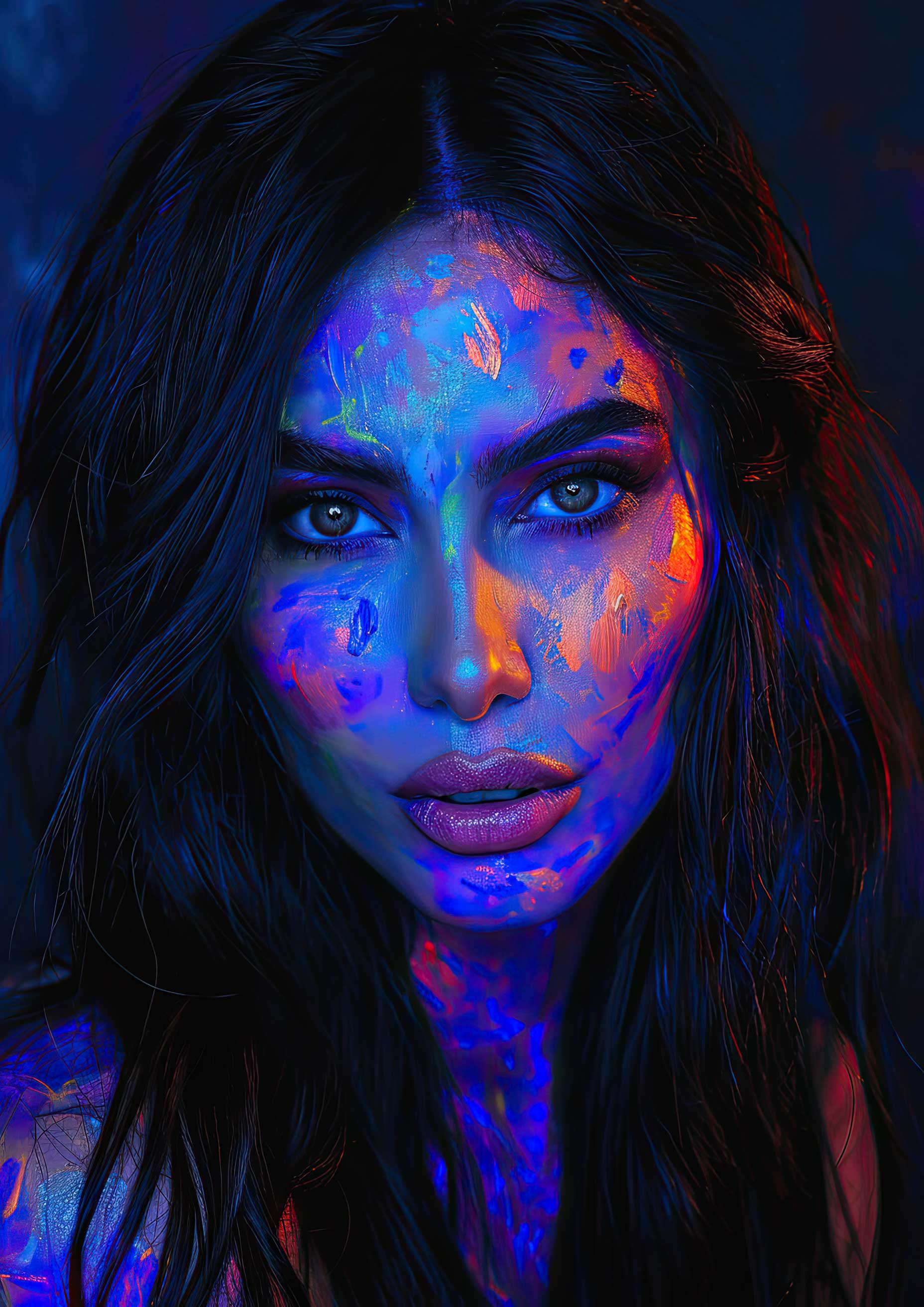 Preview for Neon-portrait-art-celebrities-background-77f7e