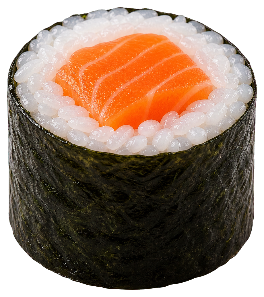 Preview for Sushi Roll Salmon Sticker