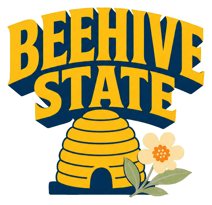 Preview for Beehive State Beehive Flower Sticker