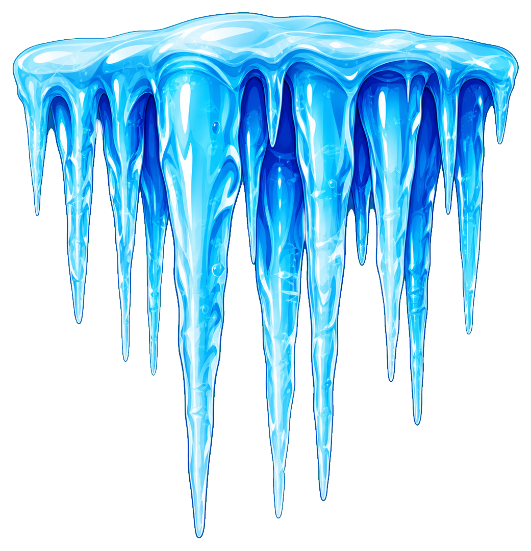 Preview for Icicle Sticker For Winter Designs