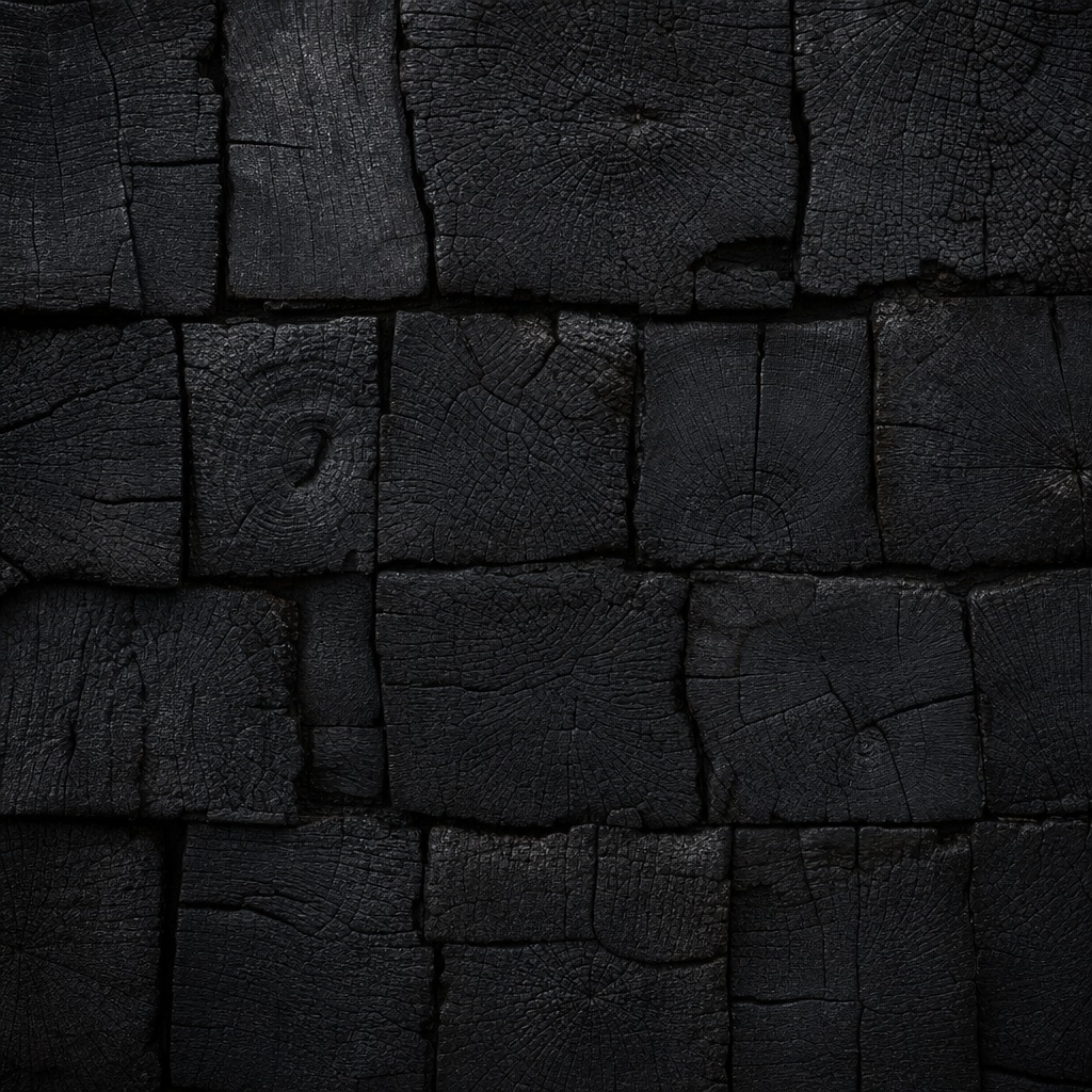 Preview for Square Charred Grain Wood Texture Background