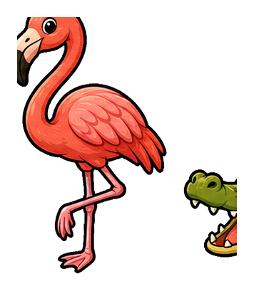 Preview for Flamingo Sticker Graphic
