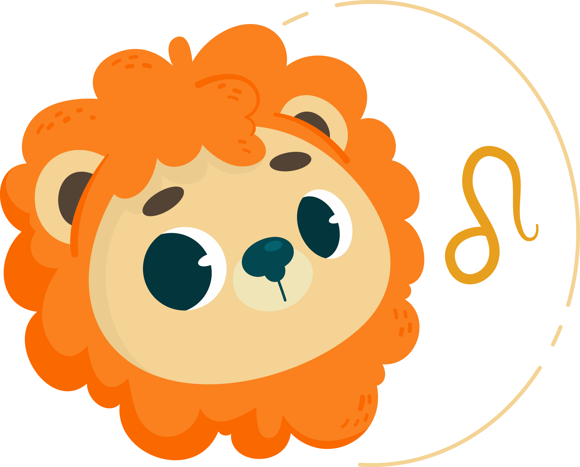 Preview for Leo-zodiac-cartoon-illustration-sticker-4fd24