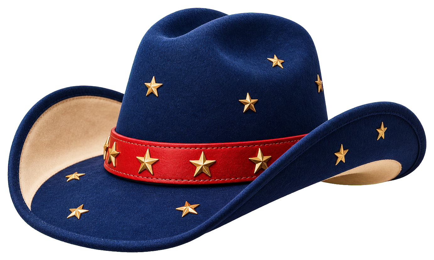 Preview for Starry Cowboy Hat Sticker