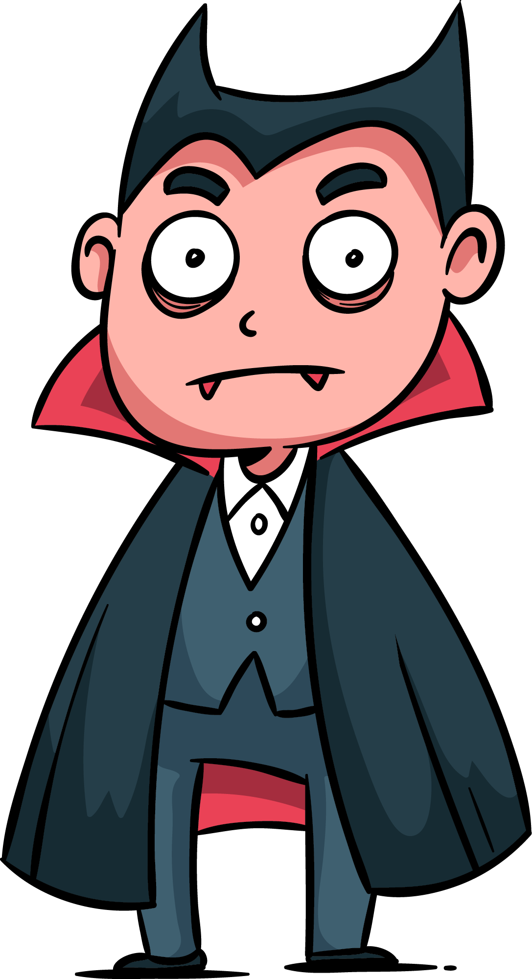 Preview for Cartoon-vampire-illustration-halloween-characters-sticker-be962