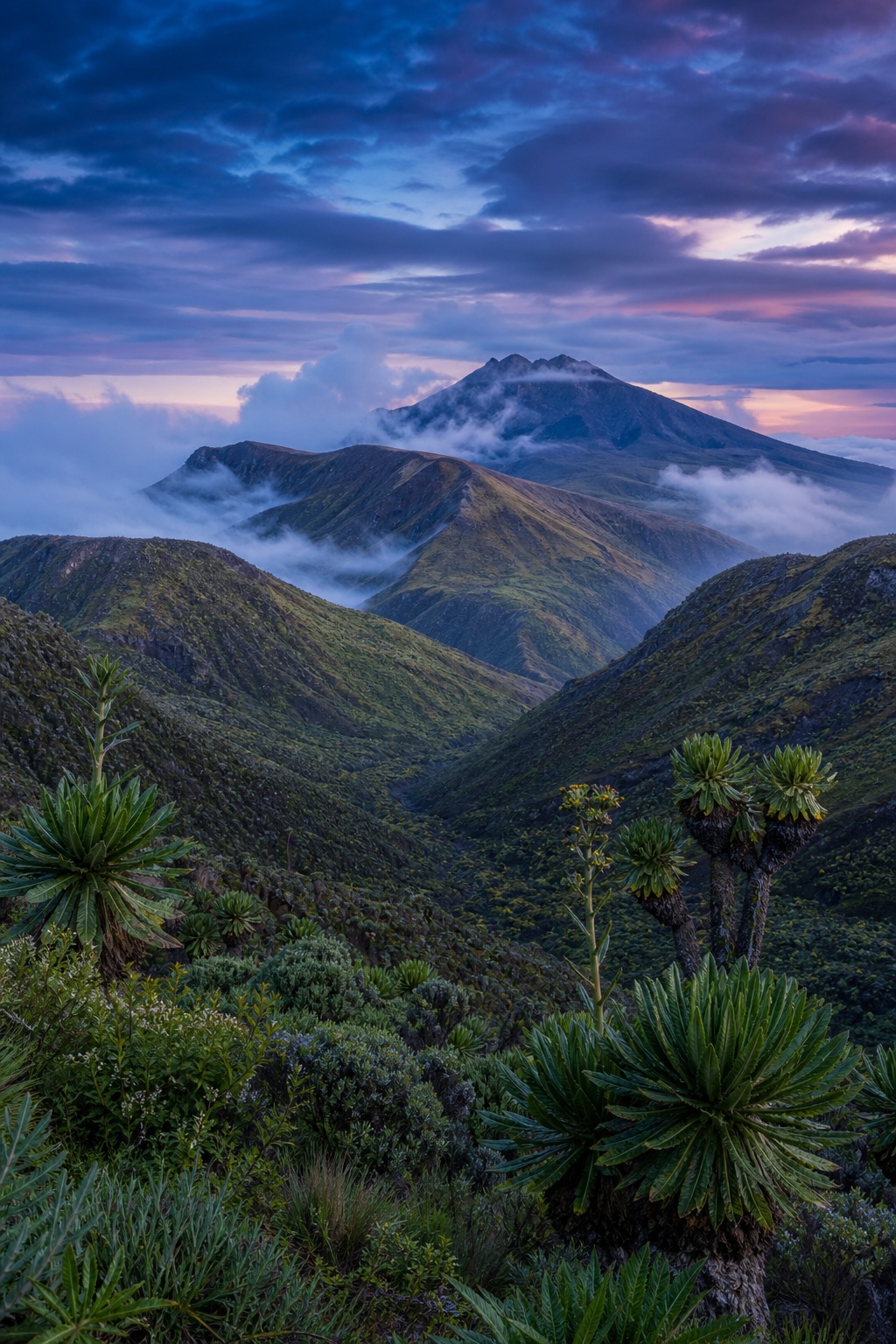 Preview for African Volcanic Highlands Stock Background