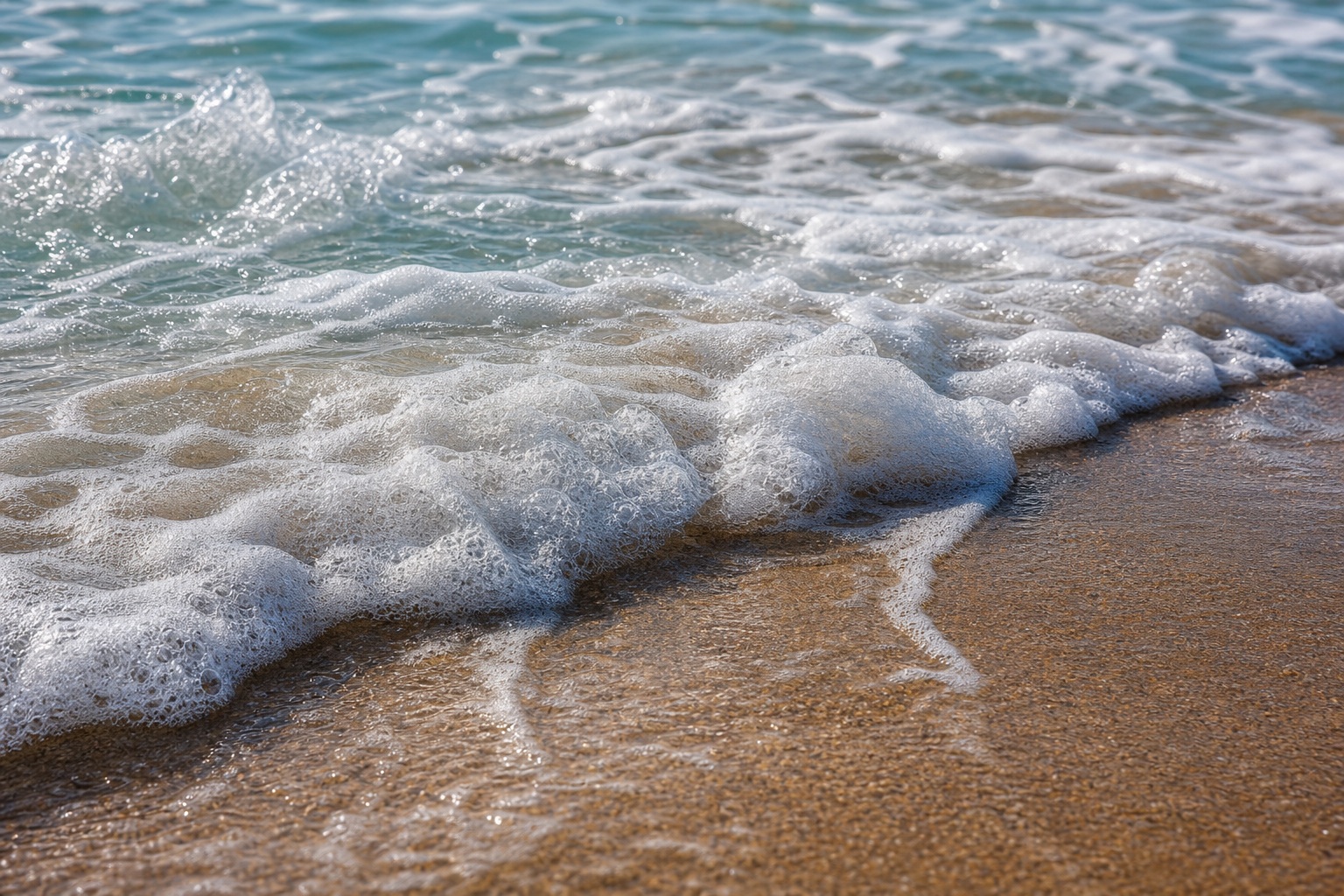 Preview for Ocean Foam Texture Stock Background