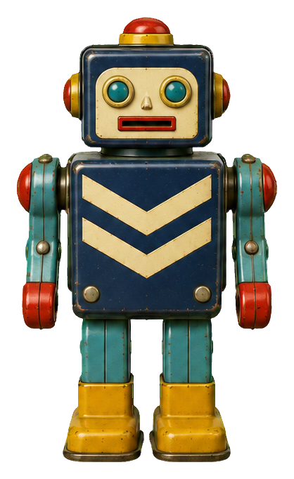 Preview for Tin Toy Robots Chevron Body