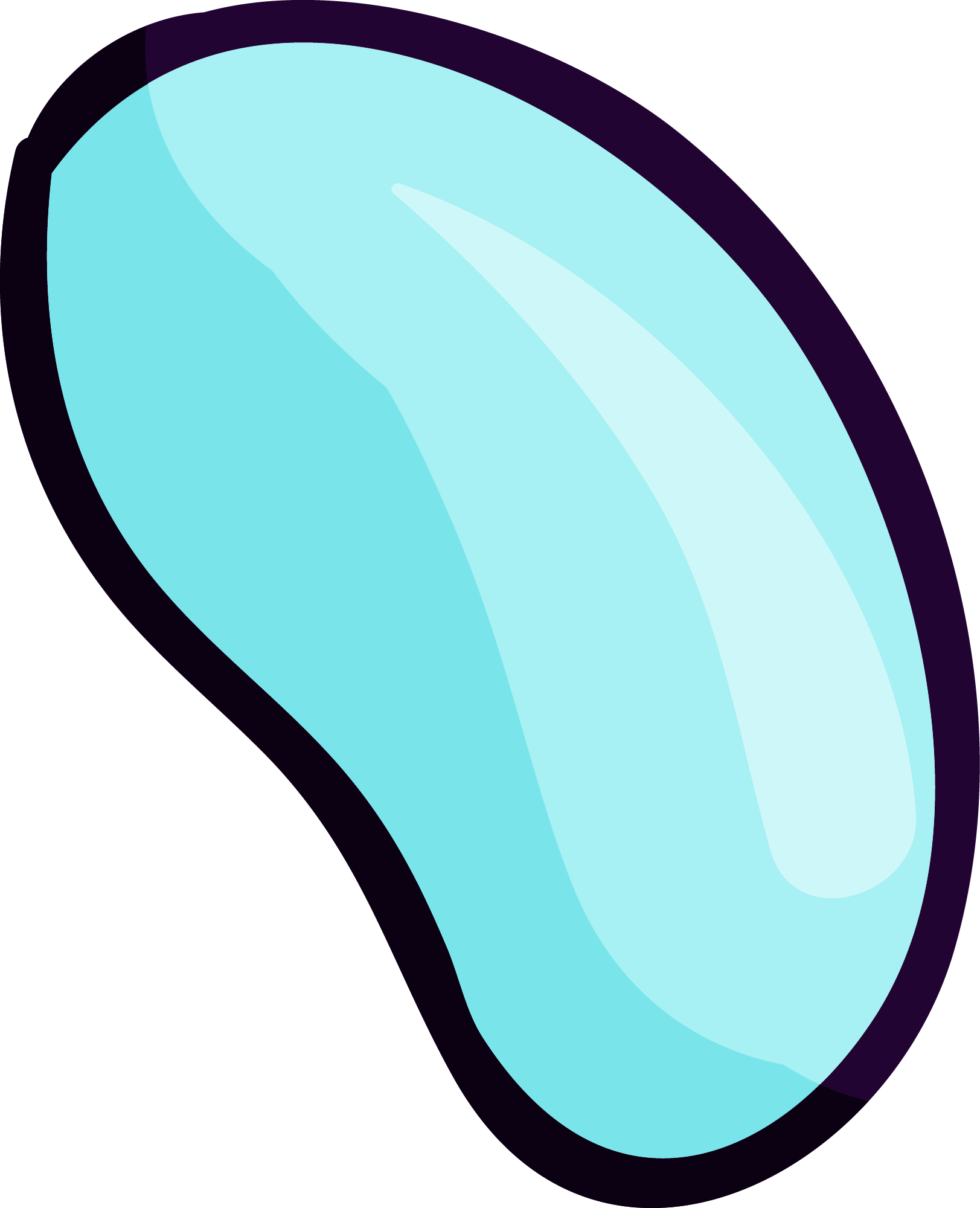 Preview for Teal-gel-blob-icon-halloween-candy-sticker-5c8d7